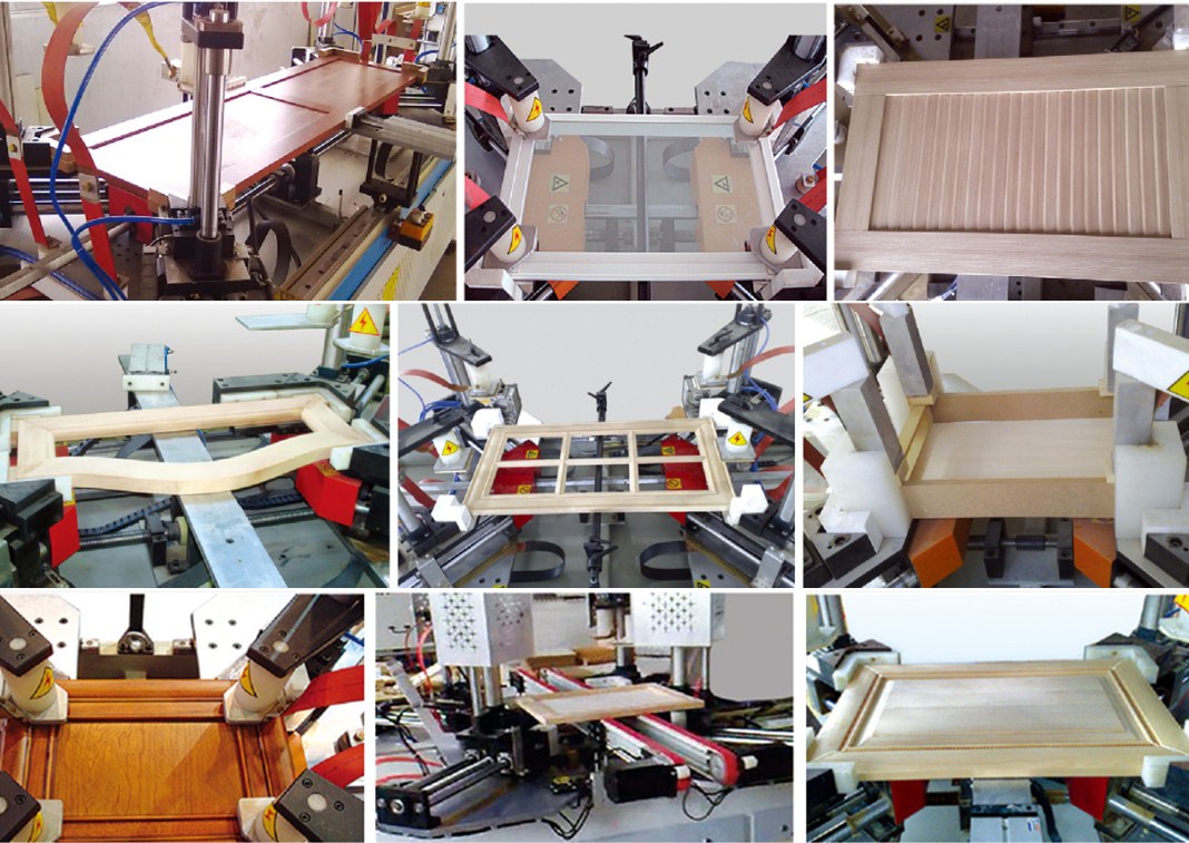 HF wooden frame assembling samples