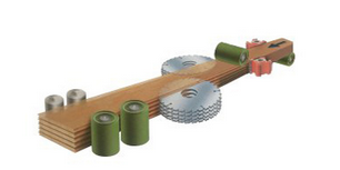 apat na bahagi tagakinis at paglalagari machine nagtatrabaho paraan