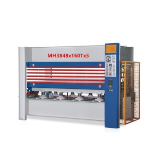 Hydraulic hot press MH3848x160Tx5