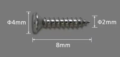 screw size referance